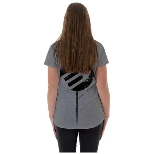 Boat Curved Tee - Ladies